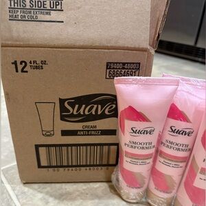 Suave Smooth Performer Cream Anti-Frizz - Pink